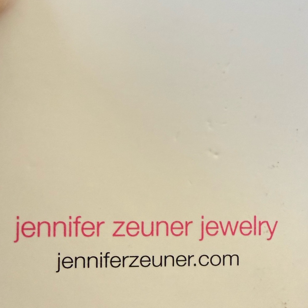 Jennifer Zeuner Karli Gold Necklace with 2-Toned Charm - Picture 7 of 11